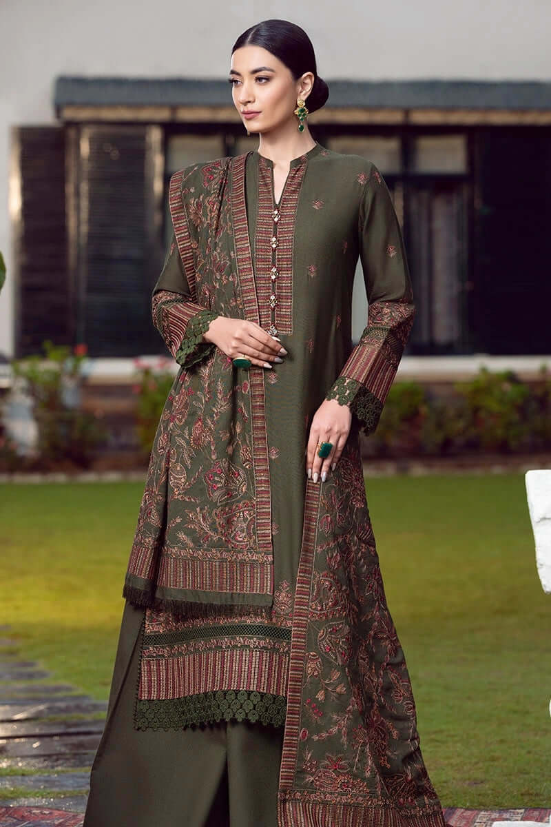Heavy Embroidered Dhanak Dress | Turbolight Dhanak Sale Up to 50% Off Malam Heavy Embroidered Dhanak Dress | Turbolight Dhanak Sale Up to 50% Off Malam