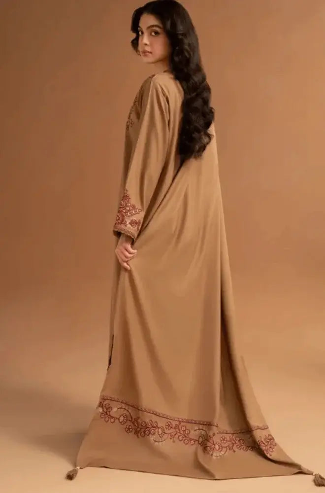 3 Piece Unstitched Heavy Embroidered Lawn Suit with Embroidered Lawn Dupatta