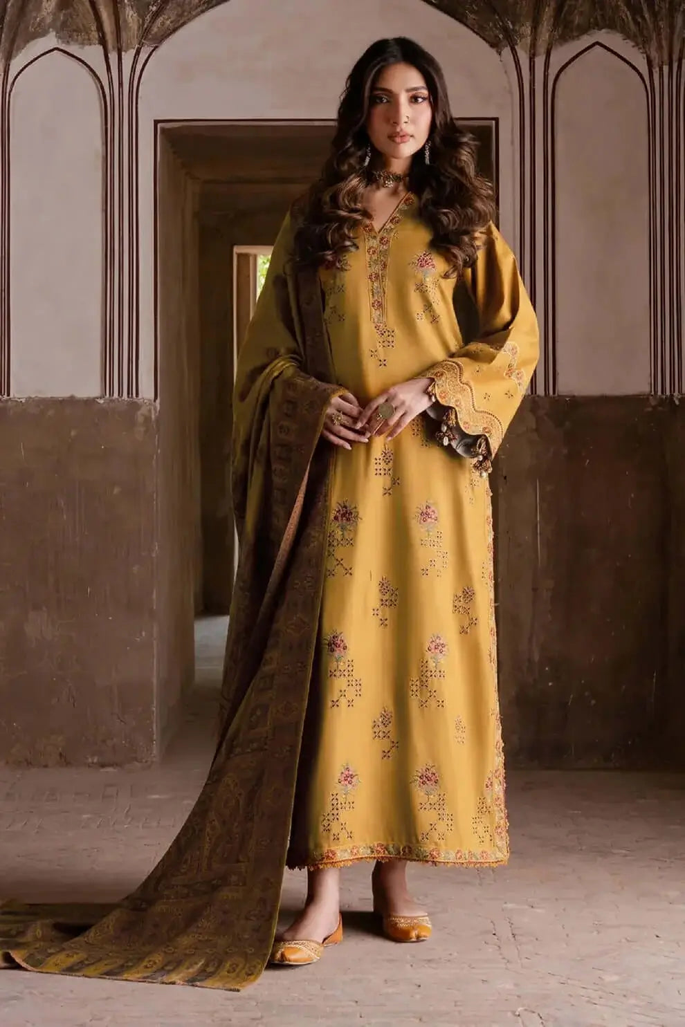 3 Piece Unstitched Heavy Embroidered Chicken Kari Lawn Suit with Print Malam 3 Piece Unstitched Heavy Embroidered Chicken Kari Lawn Suit with Print Malam