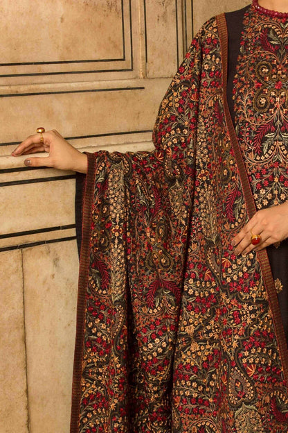 3 Piece Unstitched Heavy Embroidered Silk Suit New latest silk dress designs silk fabric frock design 2022 silk collection 2022 designer silk bareeze winter collection 2022 gul ahmed linen sale blessed friday sale on winter collection women