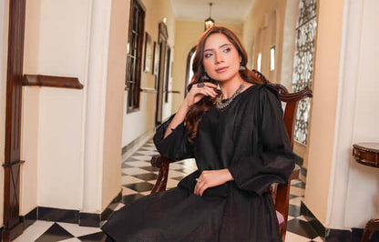 3 Piece Stitched Embroidered Lawn Suit with Embroidered Cotton Lawn Dupatta