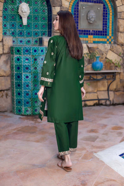 2 Piece Unstitched Heavy Embroidered Lawn Suit