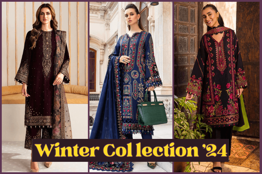 Luxury Lawn Embroidered Dress Designs 24 New Arrivals Malam