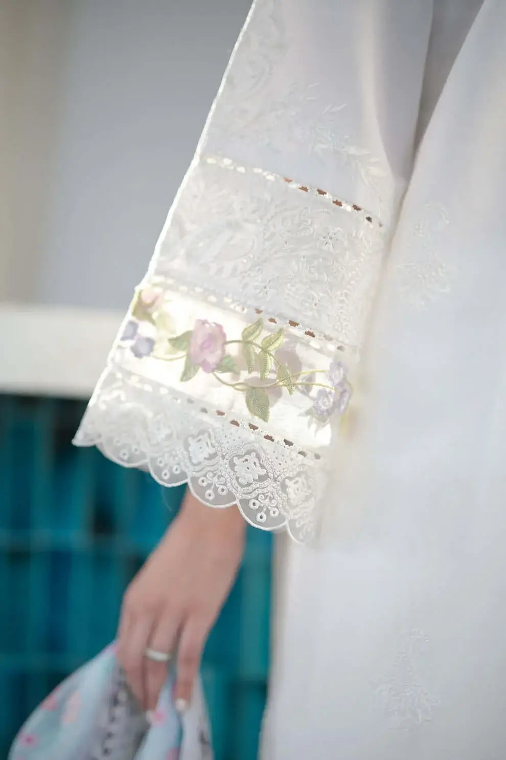 3 Piece Unstitched Heavy Embroidered Dhanak Suit with Printed Wool Shawl