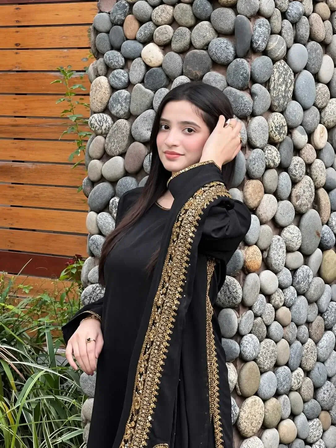 3 Piece Unstitched Heavy Sequenced Embroidered Dhanak Suit with Sequenced Embroidered Dhanak Shawl